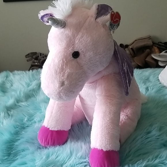 22 Inch Unicorn Stuffed Animal - Picture 2 of 2